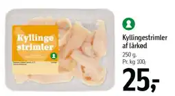 Føtex Kyllingestrimler af lårkød tilbud