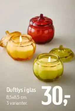 Føtex Duftlys i glas tilbud