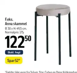Føtex F.eks. Anna skammel tilbud