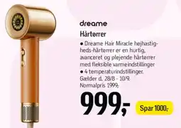 Føtex Dreame hårtørrer tilbud