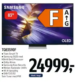 Føtex Samsung TQ83S90F 83 OLED TV tilbud