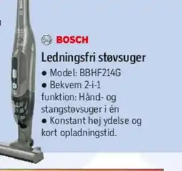 Føtex Ledningsfri støvsuger tilbud