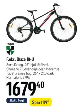 Føtex F.eks. Blaze 18-U tilbud