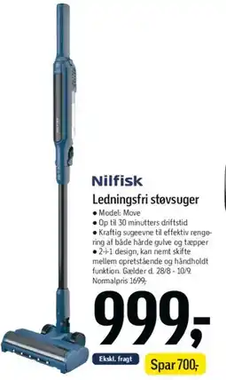 Føtex Ledningsfri støvsuger tilbud