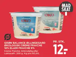 MENY Grøn Balance økologisk creme fraiche tilbud