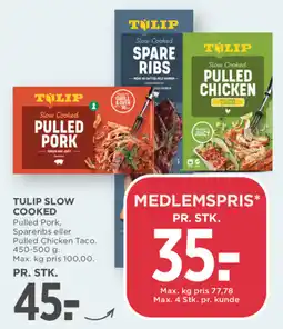 MENY Tulip slow cooked pulled pork tilbud