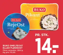 MENY Buko smelteost eller flødeost tilbud