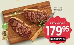 MENY Freygaard entrecote tilbud