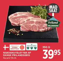 MENY Friland nakkekoteletter tilbud