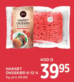 MENY Gestus hakket oksekød tilbud