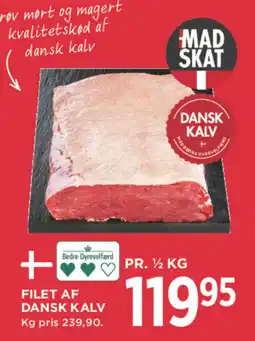 MENY Filet af Kalv tilbud