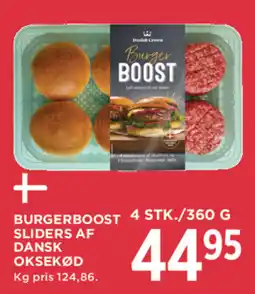 MENY Danish Crown Burger Boost tilbud