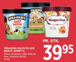 MENY Häagen-Dazs eller Ben & Jerry's tilbud