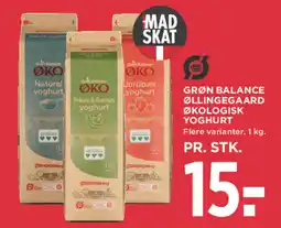 MENY Grøn Balance Økologisk Yoghurt tilbud