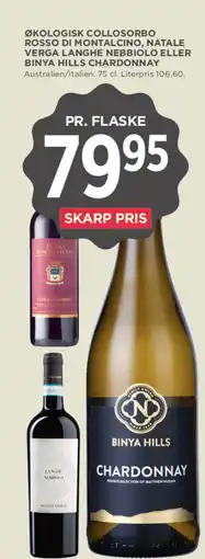 MENY Binya Hills Chardonnay tilbud