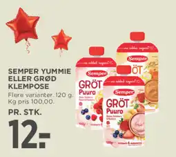 MENY Semper Yummie eller Grød Klempose tilbud
