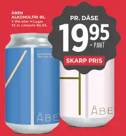 MENY Åben alkoholfri øl tilbud
