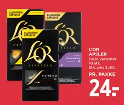 MENY L'or apsler tilbud