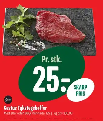 Gestus Tykstegsbøffer