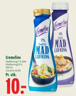 Min Købmand Cremefine madlavning tilbud