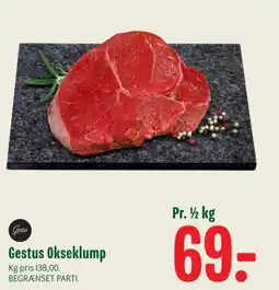 Min Købmand Gestus Okseklump tilbud