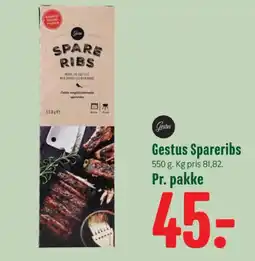 Min Købmand Gestus Spare Ribs tilbud