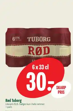 Min Købmand Rød Tuborg tilbud