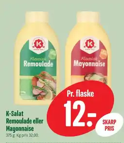 Min Købmand K-Salat Remoulade eller Mayonnaise tilbud