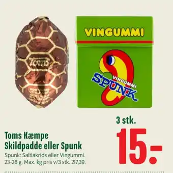 Toms Kæmpe Skildpadde eller Spunk