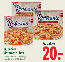 Min Købmand Dr. Oetker Ristorante Pizza tilbud
