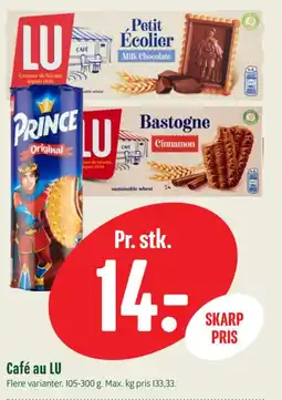 Min Købmand Café au LU tilbud