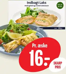 Min Købmand Indbagt Laks med spinat og cremet ostesauce tilbud
