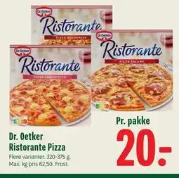 Min Købmand Dr. Oetker Ristorante Pizza tilbud