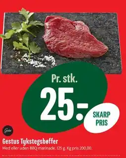 Min Købmand Gestus Tykstegsbøffer tilbud