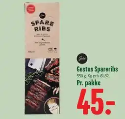 Min Købmand Gestus Spareribs tilbud