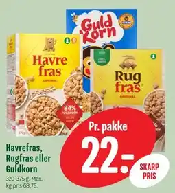 Min Købmand Havrefras, Rugfras eller Guldkorn tilbud