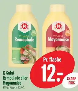 Min Købmand K-Salat Remoulade eller Mayonnaise tilbud