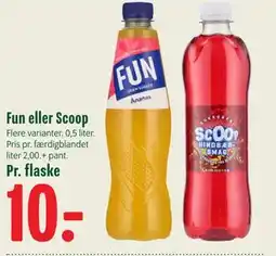 Min Købmand Fun eller Scoop tilbud