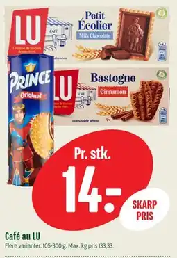 Min Købmand Café au LU tilbud