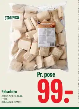Min Købmand Pølsehorn tilbud