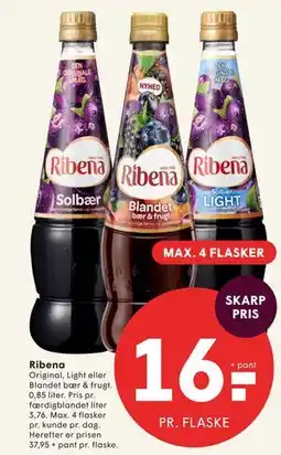 SPAR Ribena tilbud