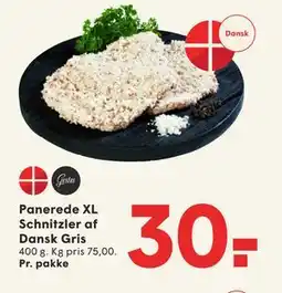 SPAR Panerede XL Schnitzler af Dansk Gris tilbud