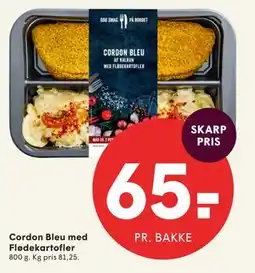 SPAR Cordon Bleu med Flødekartofler tilbud