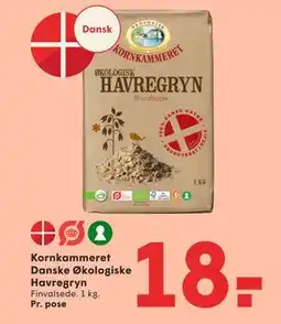 SPAR Kornkammeret Danske Økologiske Havregryn tilbud