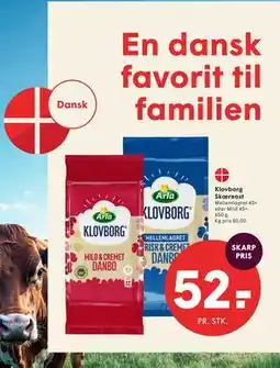 SPAR Klovborg Skæreost tilbud