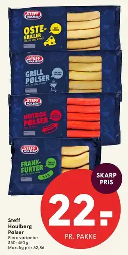 SPAR Steff Houlberg Pølser tilbud