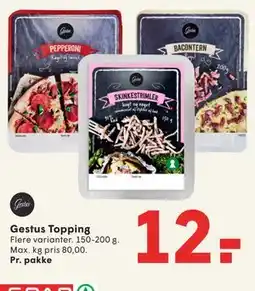 SPAR Gestus Topping tilbud