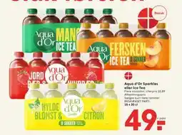 SPAR Aqua d’Or Sparkles eller Ice Tea tilbud