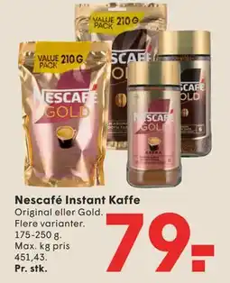 SPAR Nescafé Instant Kaffe tilbud
