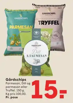 SPAR Gårdschips tilbud